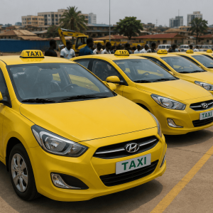Guinée : les 300 premiers nouveaux taxis urbains sont disponibles